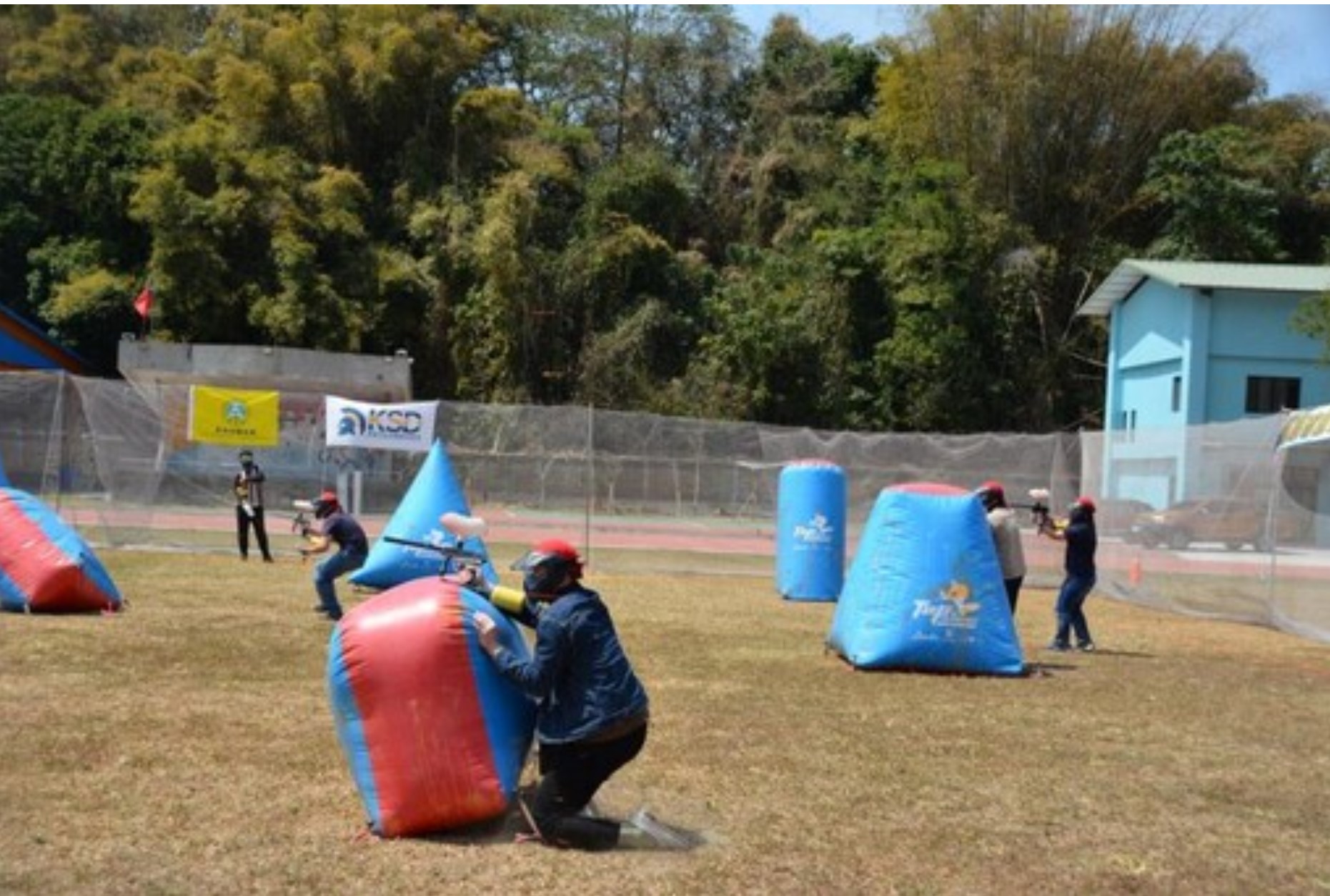 漆彈推廣入偏鄉 運動i臺灣2.0